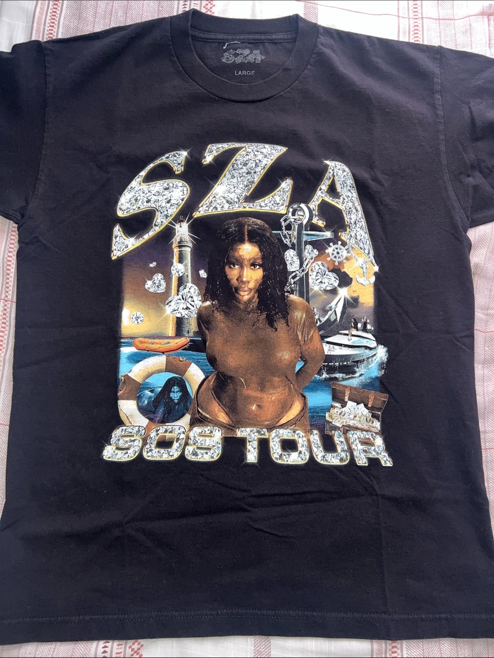 Authentic SZA Concert T-Shirt LARGE